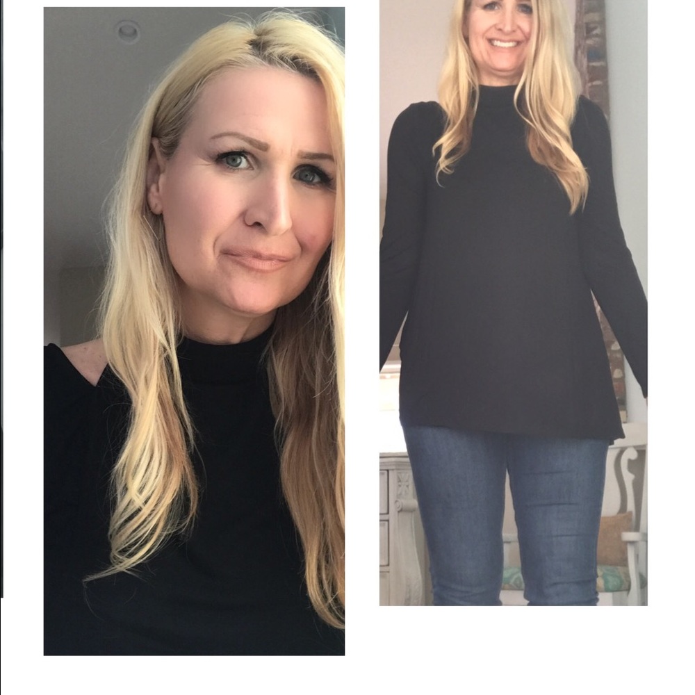 🌷More Back Date Night Top ❄️ Sale 1 Left - Picture 2 of 5